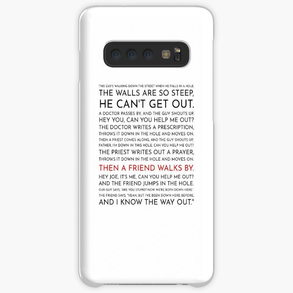 Guy Falls Into a Hole - Leo McGarry's Speech Samsung Galaxy Snap Case