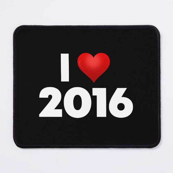 Item preview, I Love 2016 designed and sold by Itsheartshop.