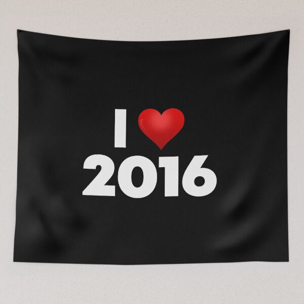 Item preview, I Love 2016 designed and sold by Itsheartshop.