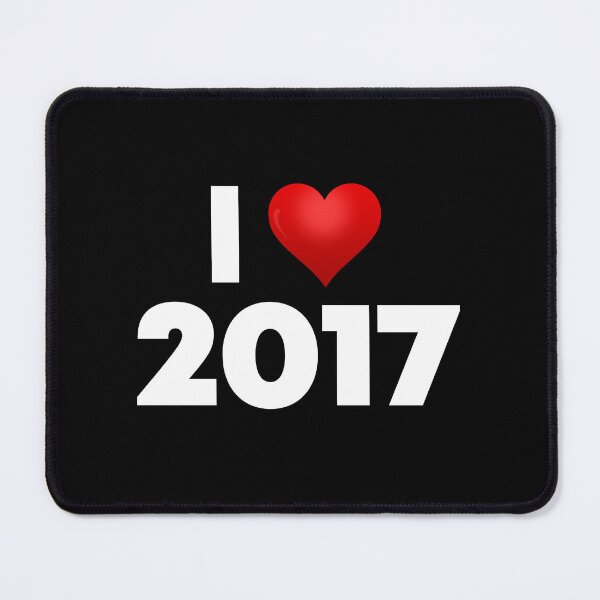 Item preview, I Love 2017 designed and sold by Itsheartshop.