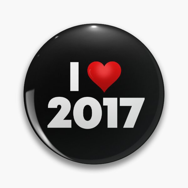 Item preview, I Love 2017 designed and sold by Itsheartshop.