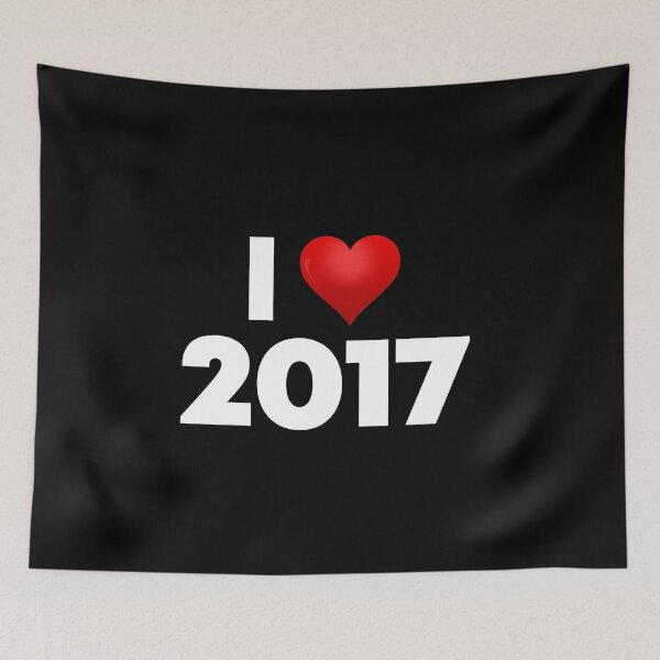 Item preview, I Love 2017 designed and sold by Itsheartshop.