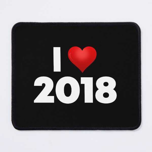 Item preview, I Love 2018 designed and sold by Itsheartshop.
