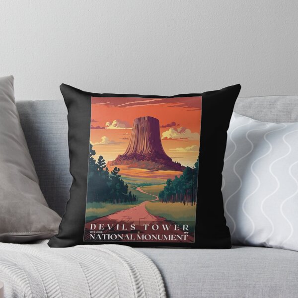 Item preview, Devils Tower National Monument designed and sold by kobimaza.