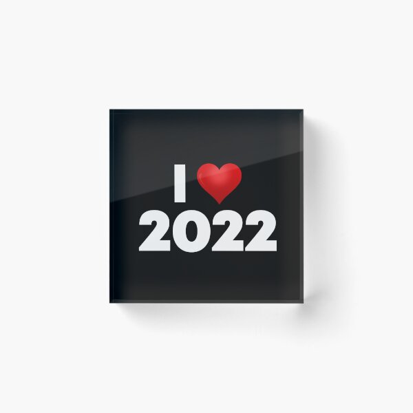 Item preview, I Love 2022 designed and sold by Itsheartshop.