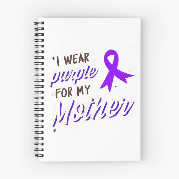 Item preview, Crohns and Colitis awareness purple ribbon - I wear purple for my Mother  designed and sold by Rodayna Elnaggar.