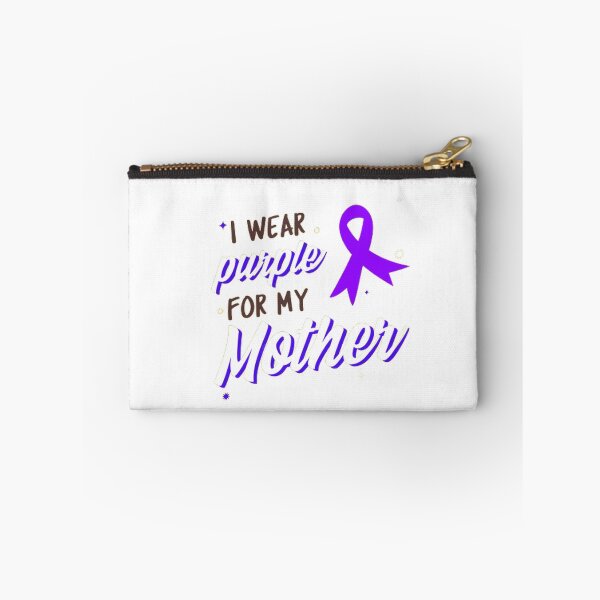 Item preview, Crohns and Colitis awareness purple ribbon - I wear purple for my Mother  designed and sold by Rodayna Elnaggar.