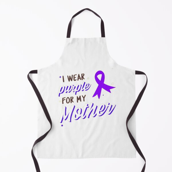 Item preview, Crohns and Colitis awareness purple ribbon - I wear purple for my Mother  designed and sold by Rodayna Elnaggar.