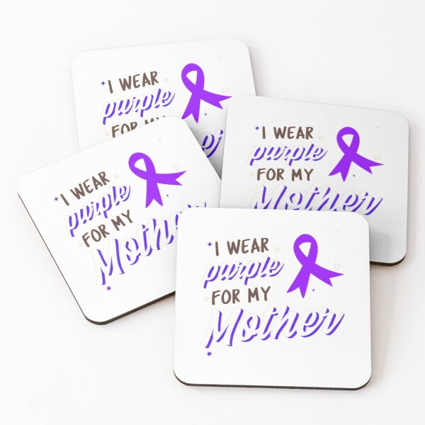 Item preview, Crohns and Colitis awareness purple ribbon - I wear purple for my Mother  designed and sold by Rodayna Elnaggar.