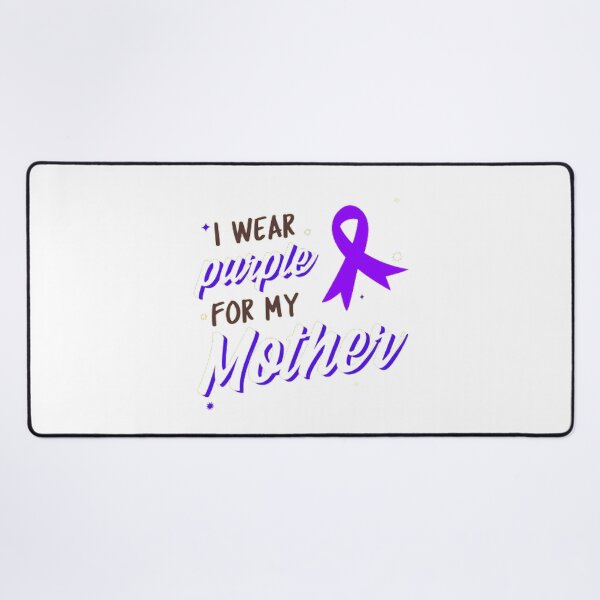 Item preview, Crohns and Colitis awareness purple ribbon - I wear purple for my Mother  designed and sold by Rodayna Elnaggar.