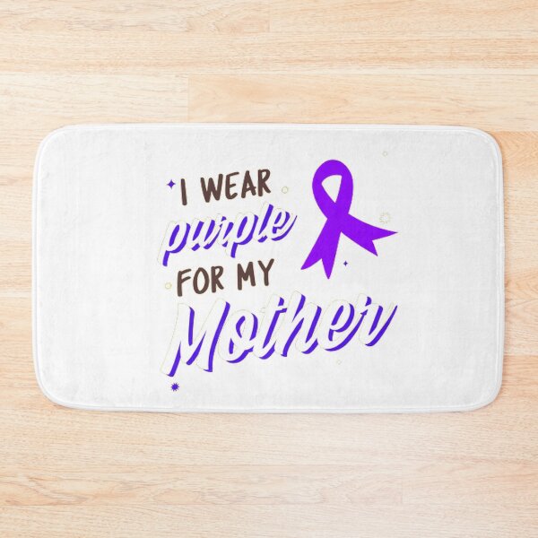 Item preview, Crohns and Colitis awareness purple ribbon - I wear purple for my Mother  designed and sold by Rodayna Elnaggar.