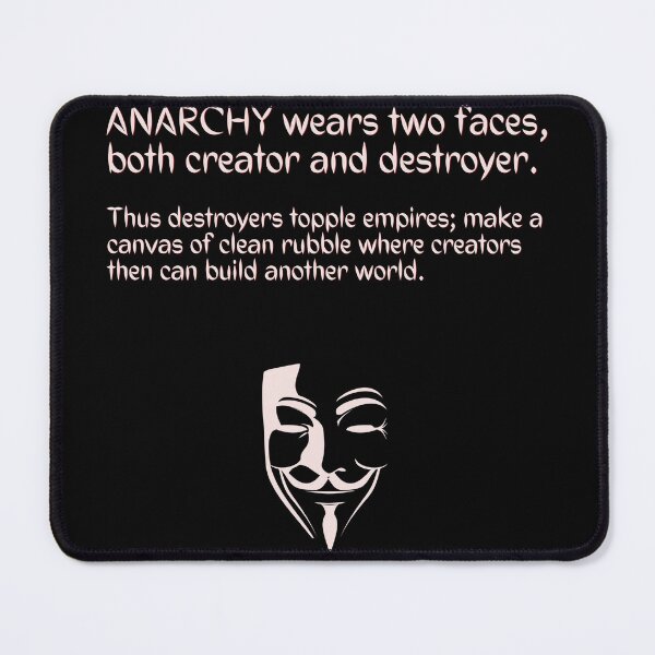 Item preview, V for Vendetta anarchy faces (light) designed and sold by dragonlisperer.