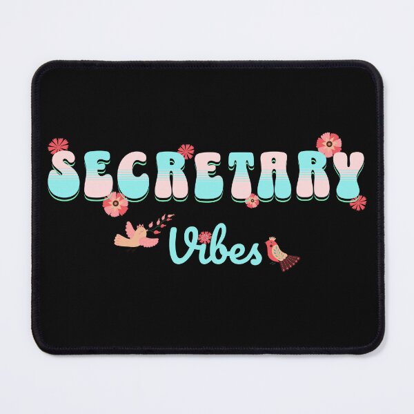 Item preview, Secretary Vibes retro style designed and sold by MorningTeeNmore.