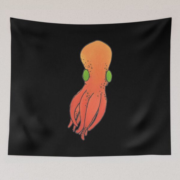 Item preview, Fiery Octopus designed and sold by TakoraTakora.