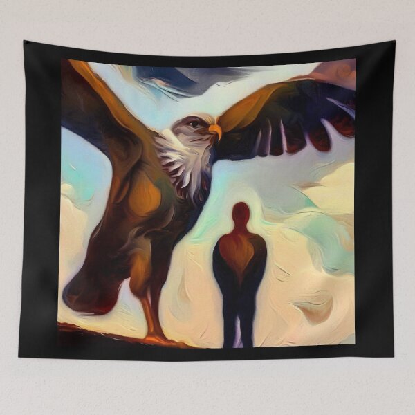 Item preview, Spirit Animal Falcon 3 designed and sold by CrankyOldDude.