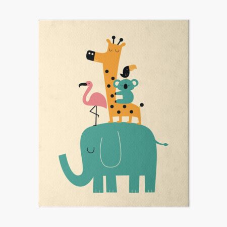 Moving on Art Board Print
