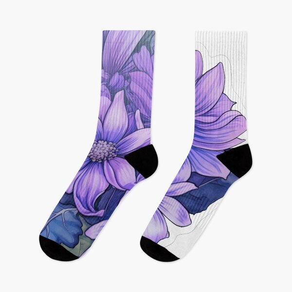 Item preview, Purple flowers designed and sold by abmkf.