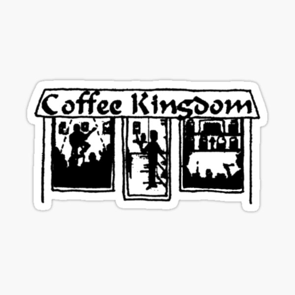 Item preview, Coffee Kingdom, Worcester, Massachusetts (Black, No Address) designed and sold by iseult72.