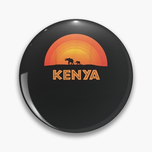 Item preview, Elephant Baby African Kenya Sunset Wildlife Cute Nature Gift  designed and sold by HonorHoude.