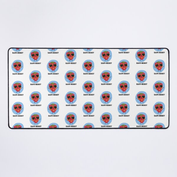 Item preview, Raps-berry Funny Rapper Raspberry Puns  designed and sold by punnybone.