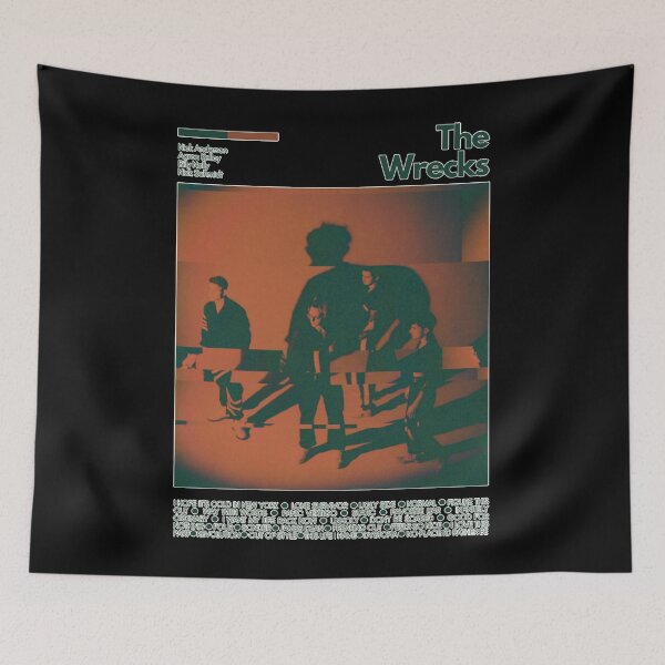 Item preview, The Wrecks Mid Century Modern Poster Print designed and sold by DenisAlbert.