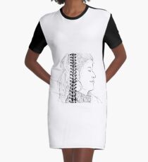 Enjoying Life Graphic T-Shirt Dress