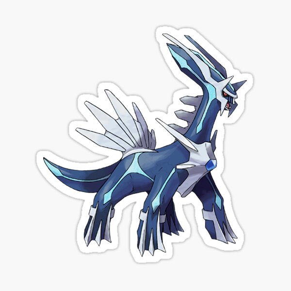 Dialga & Palkia B-SIDE LABEL Pokémon Sticker