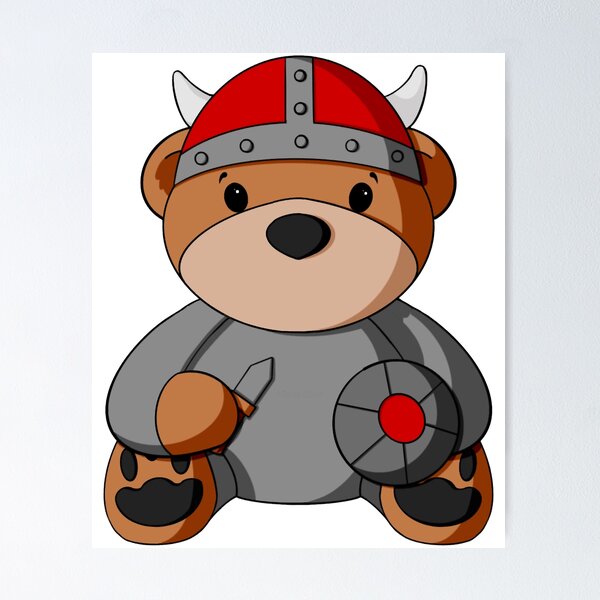 Item preview, Viking Teddy Bear designed and sold by axonedfordaxo.