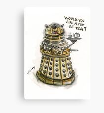 Would you like a cup of tea? Canvas Print