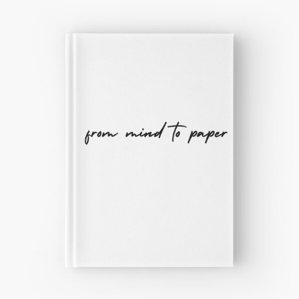 Item preview, from mind to paper | journaling designed and sold by Therapy by Sen.