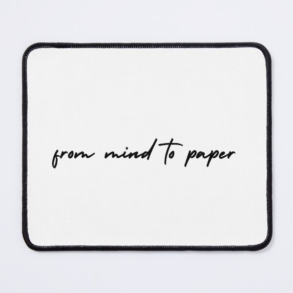 Item preview, from mind to paper | journaling designed and sold by Therapy by Sen.