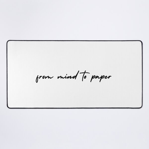 Item preview, from mind to paper | journaling designed and sold by Therapy by Sen.