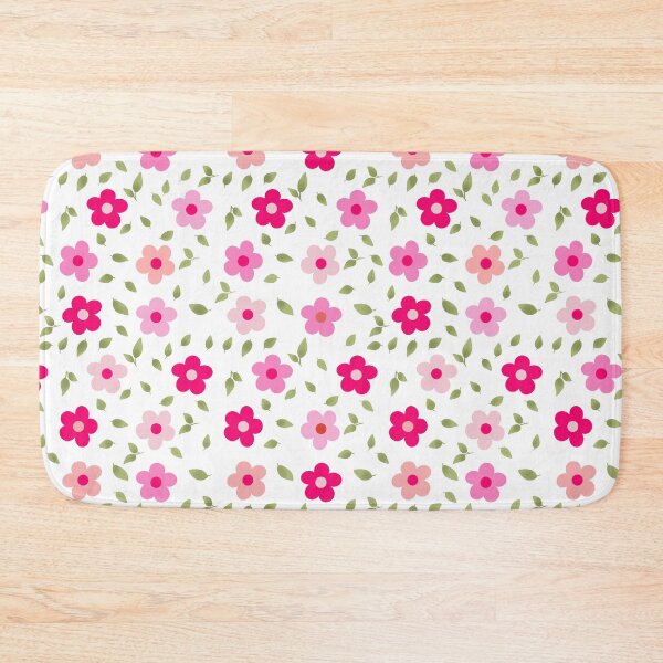 Item preview, Cute Pink Flowers Pattern designed and sold by Ana Moguš.