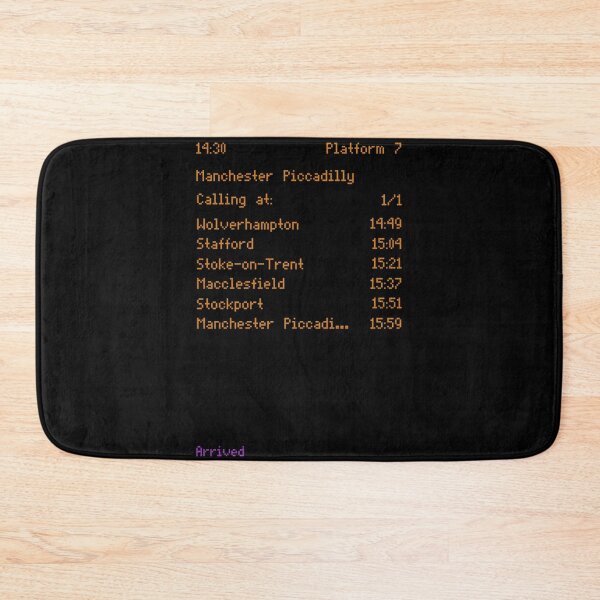 Item preview, Train to Manchester designed and sold by halibutgoatramb.