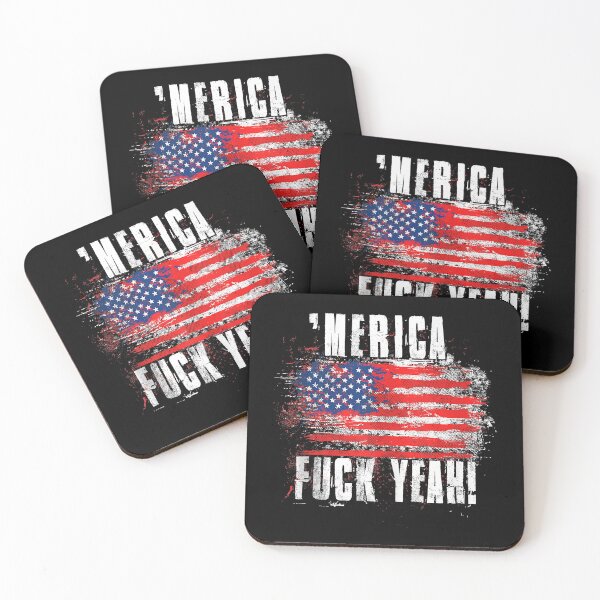 Item preview, Merica Fuck Yeah! - Funny American Pride   designed and sold by NanceyPalmer.
