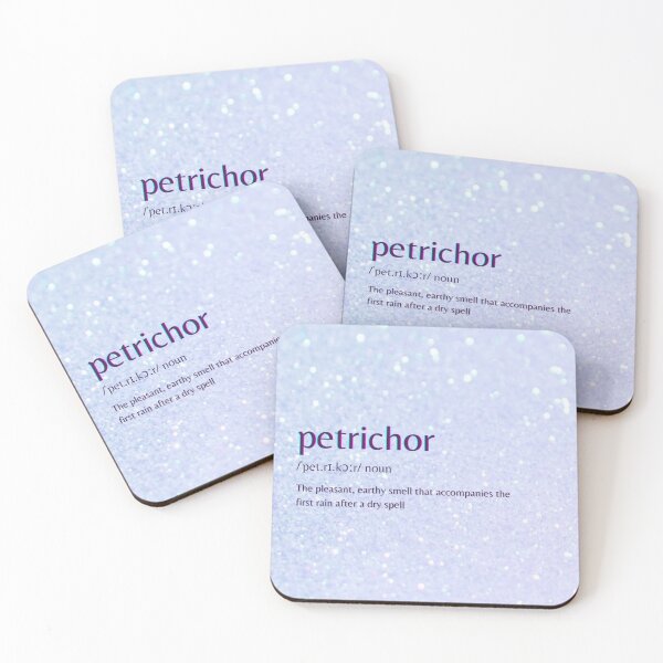 Item preview, Petrichor definition Word definition Dictionary entry designed and sold by SyncopeMars.