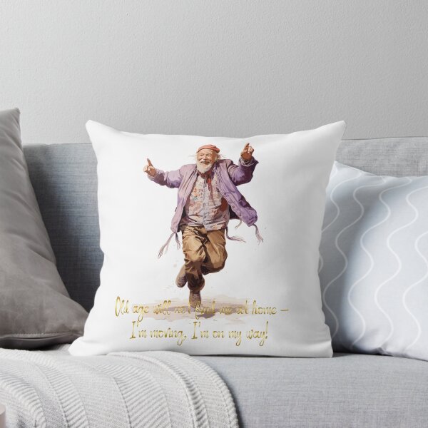 Item preview, Old age will not find me at home designed and sold by CatCoconut-Art.