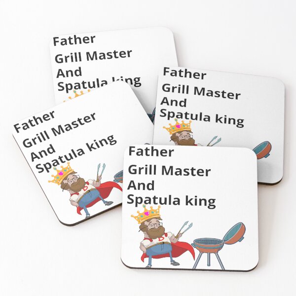 Item preview, Father grill master designed and sold by GrafiWear.
