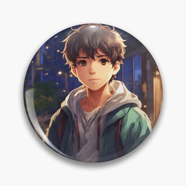 Aperçu de l'œuvre Anime d'un garçon qui va à l'université créée et vendue par Creativeanus.