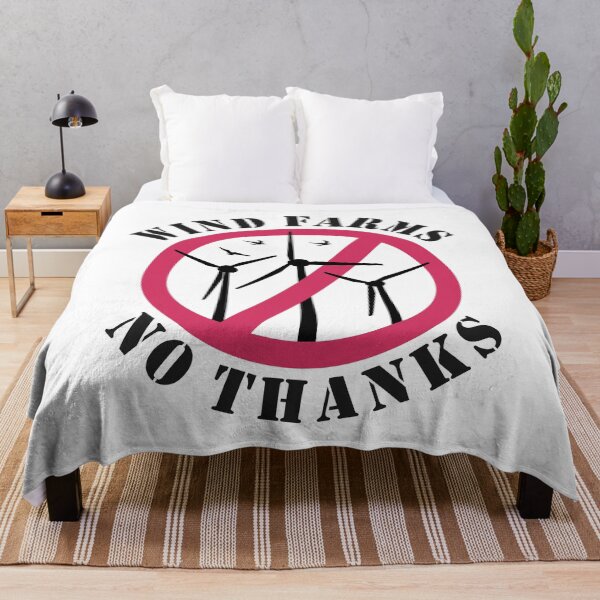 Item preview, Wind Farms No Thanks, Stop Wind Energy designed and sold by HandicraftArt.