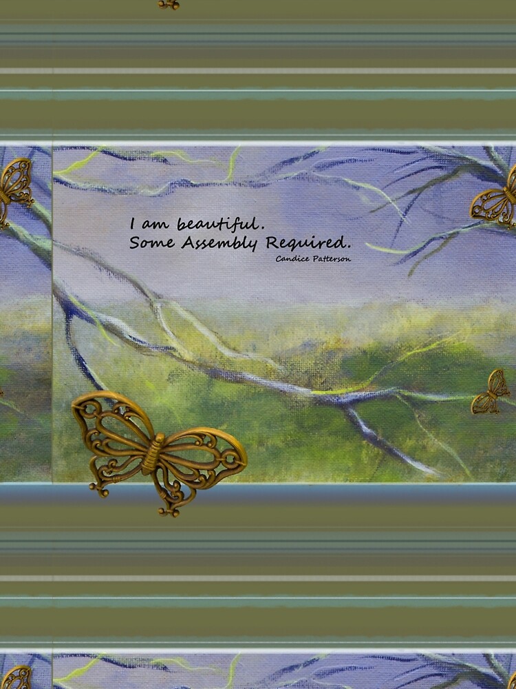 I am beautiful- Some assembly required. Support NF Neurofibromatosis by artbybean