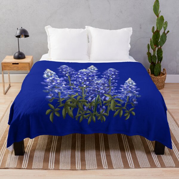 Item preview, Bluebonnets, Womens Texas bluebonnet Wildflower Boho T shirt designed and sold by Danicus666.