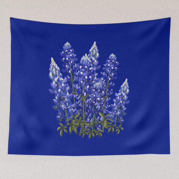 Item preview, Bluebonnets, Womens Texas bluebonnet Wildflower Boho T shirt designed and sold by Danicus666.