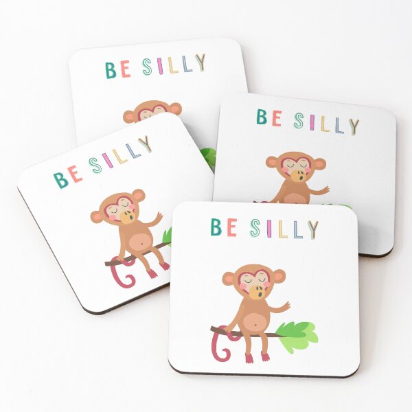 Item preview, Be Silly. Monkey. Kids designed and sold by dk-design85.