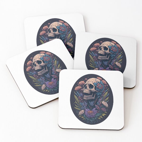 Item preview, Skull&Flower designed and sold by karasindesign.