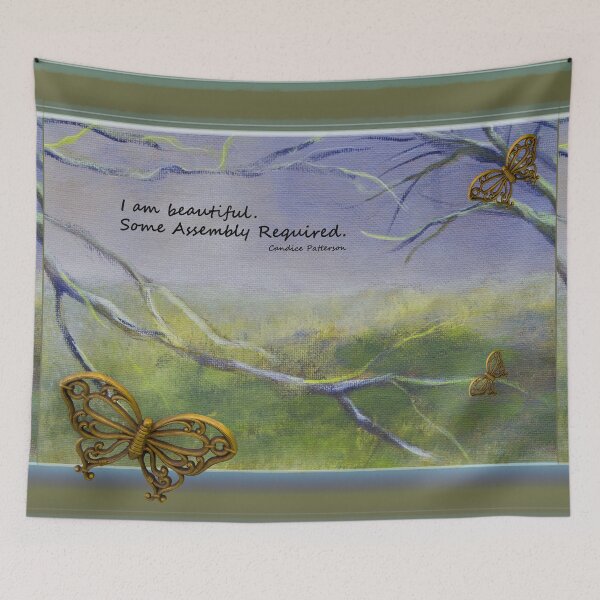 Item preview, I am beautiful- Some assembly required. Support NF Neurofibromatosis designed and sold by Lifestyles by Bean.
