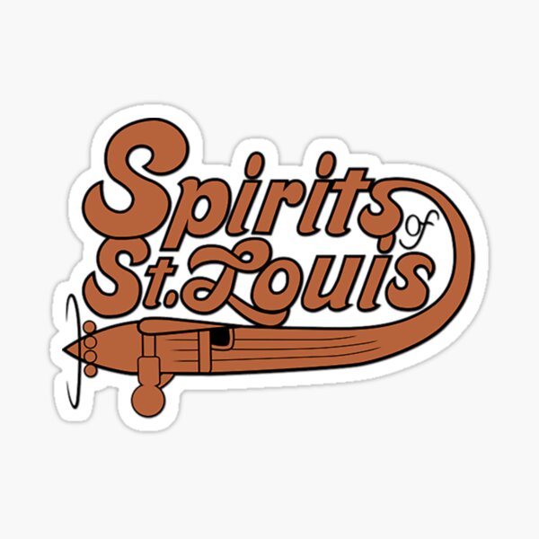 St. Louis Cardinals Retro Vintage Logo - Sheet Of 3 Triple Spirit Stickers  at Sticker Shoppe