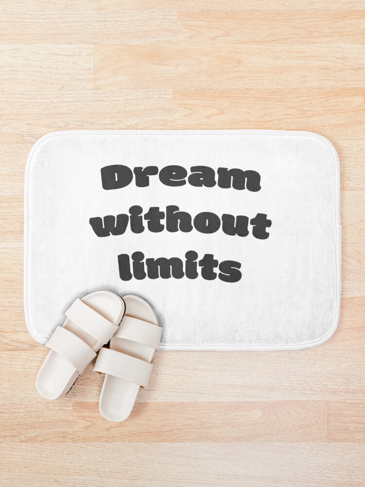 Thumbnail 1 of 6, Bath Mat, Dream without limits designed and sold by DisceteDesigns.