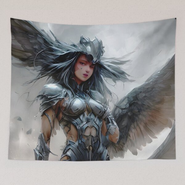 Item preview, MistHaven Angels - A Battle for Freedom Amidst the Fog designed and sold by IsdinMisthaven.
