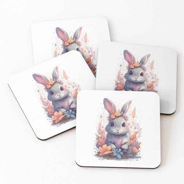 Item preview, Bunny Serenade: Dancing Among Flowers designed and sold by hudaG.